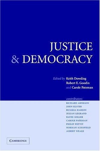 Justice and Democracy: Essays for Brian Barry