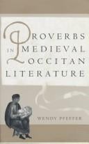Proverbs in medieval Occitan literature