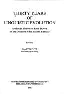 Thirty years of linguistic evolution: studies in honour of René Dirven on the occasion of his sixtieth birthday