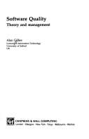 Software quality: theory and management