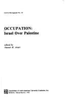 Occupation: Israel over Palestine