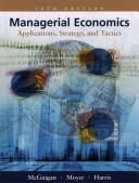 Managerial Economics: Applications, Strategy, And Tactics