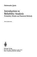 Introduction to reliability analysis: probability models and statistical methods