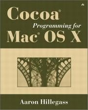 Cocoa programming for Mac OS X