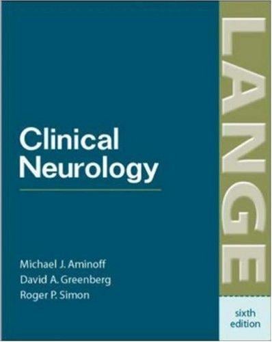 Clinical Neurology (Lange Medical Books)