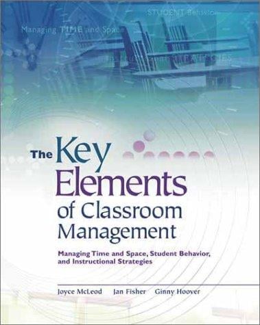 The Key Elements of Classroom Management: Managing Time and Space, Student Behavior, and Instructional Strategies