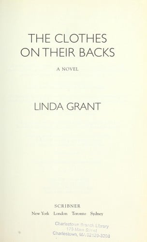 The clothes on their backs: a novel