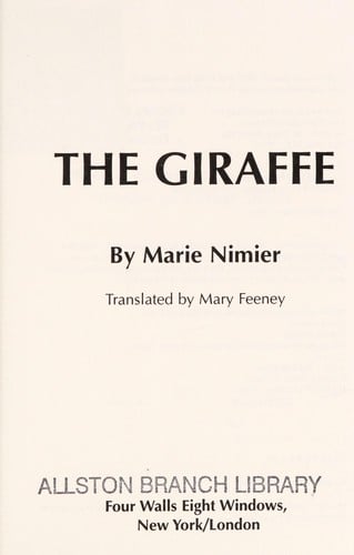 The giraffe