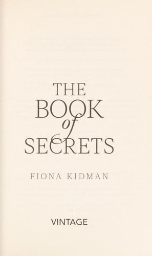 The book of secrets