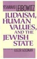 Judaism, human values, and the Jewish state