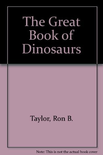 The great book of dinosaurs