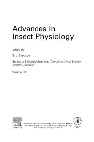 Advances in Insect Physiology
