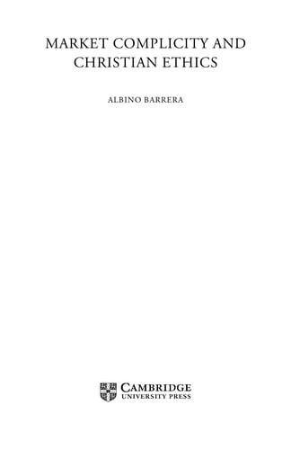 Market complicity and Christian ethics