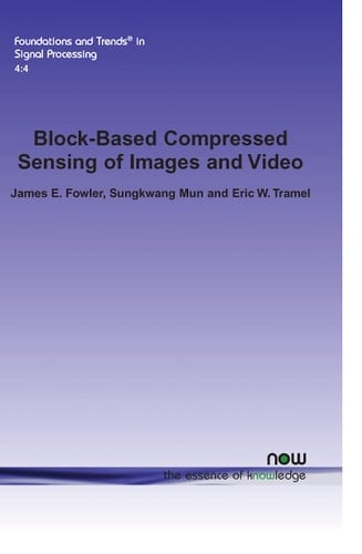 Block-Based Compressed Sensing of Images and Video