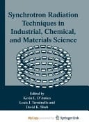 Synchrotron Radiation Techniques in Industrial, Chemical, and Materials Science