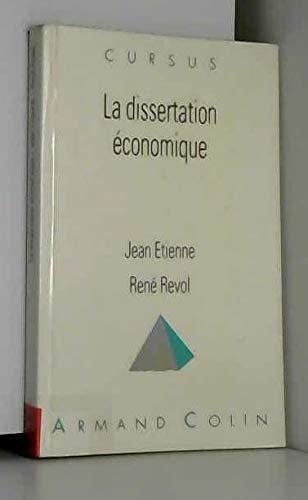 La dissertation économique