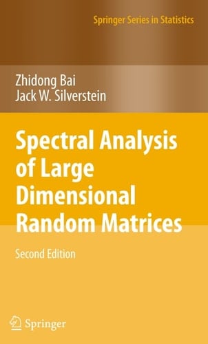 Spectral Analysis of Large Dimensional Random Matrices