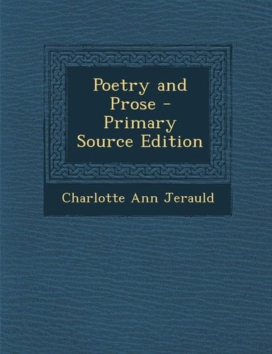 Poetry and Prose