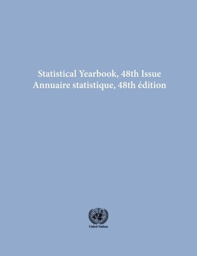 Statistical Yearbook 2001, Forty-eighth Issue/Annuaire statistique 2001, Quarante-huitième édition