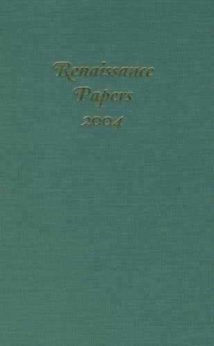 Renaissance Papers 2004