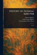 History of Zionism, 1600-1918