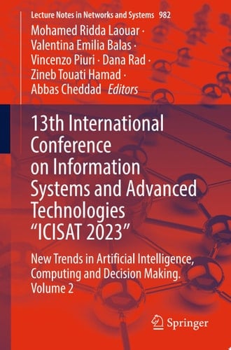 13th International Conference on Information Systems and Advanced Technologies “ICISAT 2023”