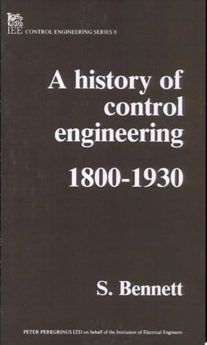 A History of Control Engineering, 1800-1930