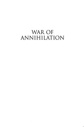War of Annihilation