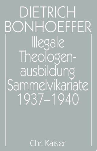 Illegale Theologenausbildung: Sammelvikariate 1937-1940