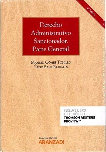Derecho administrativo sancionador Parte general
