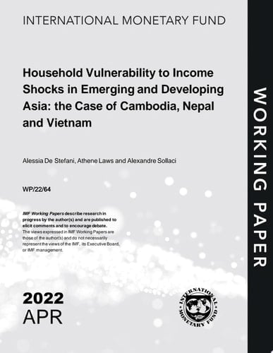 Household Vulnerability to Income Shocks in Emerging and Developing Asia: the Case of Cambodia, Nepal and Vietnam