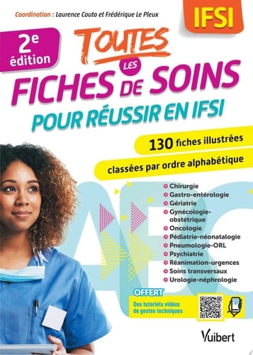Toutes les fiches de soins pour réussir en IFSI