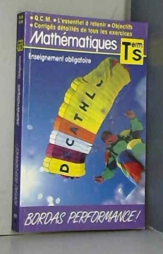 Mathématiques, term S nouveau programme 1994