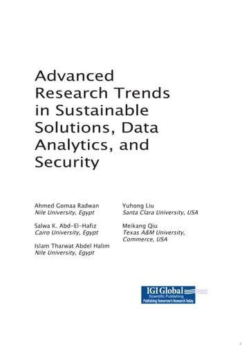 Advanced Research Trends in Sustainable Solutions, Data Analytics, and Security