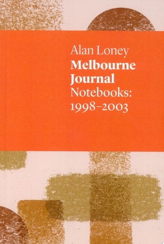 Melbourne Journal Notebooks 1998-2003