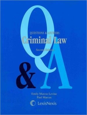 Questions and Answers: Criminal Law