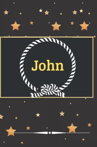 John: John Journal Notebook - Personalized Name Lined Journal Diary Notebook for women and gils 120 Pages,6" x 9" (15 x 23 cm), Durable Soft Cover - ... Make That smile on her face. (French Edition)