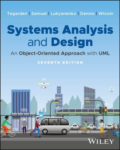 Systems Analysis and Design An Object-Oriented Approach with UML