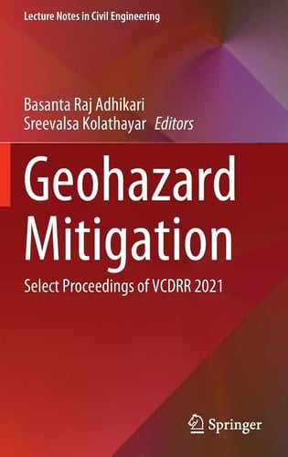Geohazard Mitigation Select Proceedings of VCDRR 2021