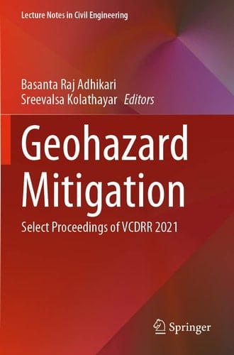 Geohazard Mitigation Select Proceedings of VCDRR 2021