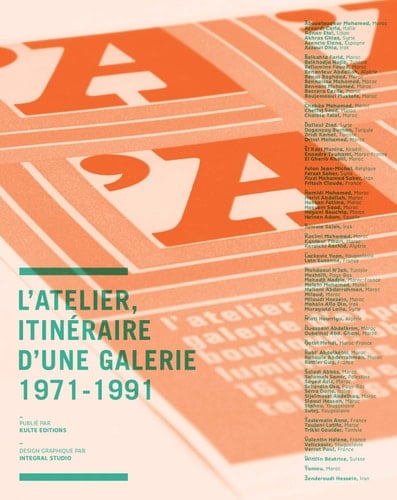 L'atelier, itinéraire d'une galerie 1971 - 1991