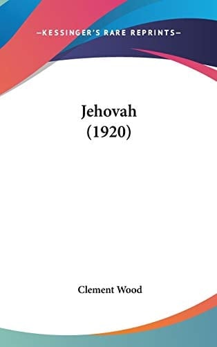 Jehovah (1920)