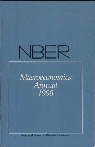 NBER Macroeconomics Annual 1998