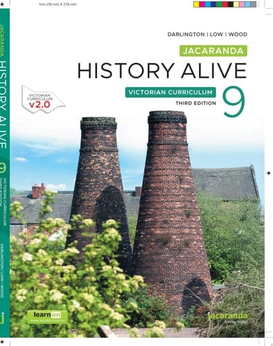 Jacaranda History Alive 9 Victorian Curriculum, 3e learnON and Print