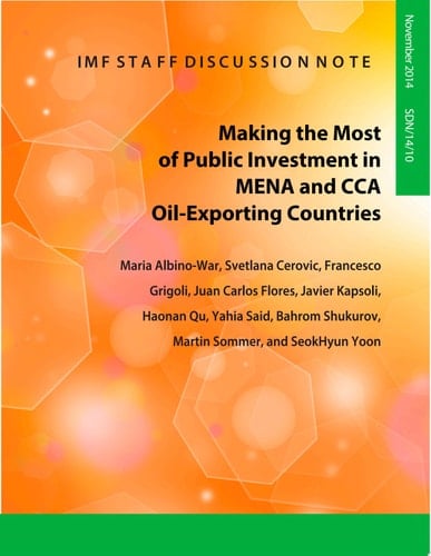 Making the Most of Public Investment in MENA and CCA Oil-Exporting Countries