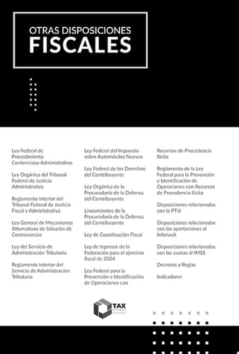Otras disposiciones fiscales 2024