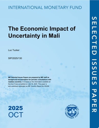 The Economic Impact of Uncertainty in Mali
