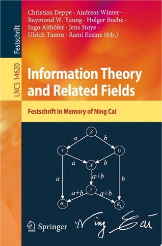 Information Theory and Related Fields