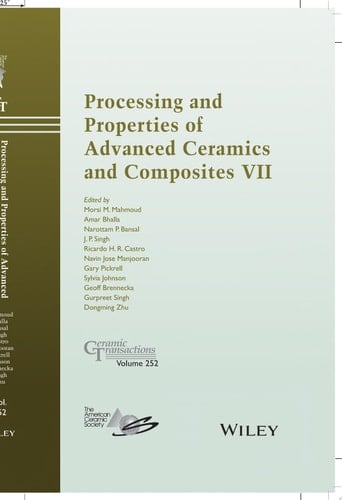 Processing and Properties of Advanced Ceramics and Composites VII
