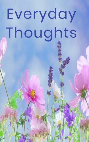 Everyday Thoughts Mindful Journal-Notebook 5x8 110 Lined Pages